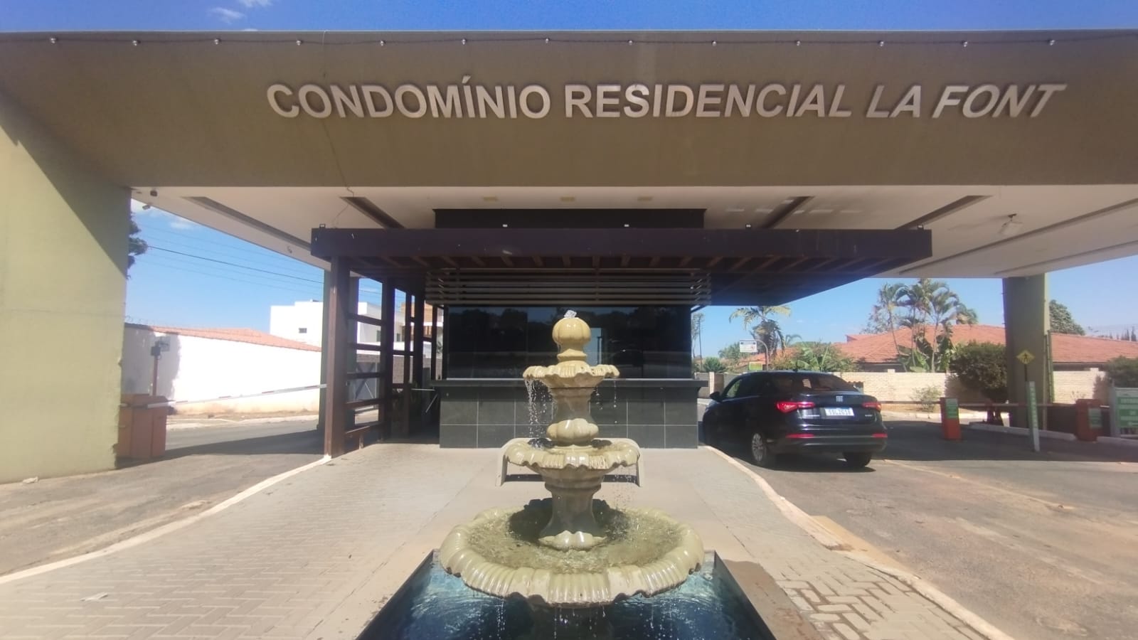 Portaria com nova fonte de águas